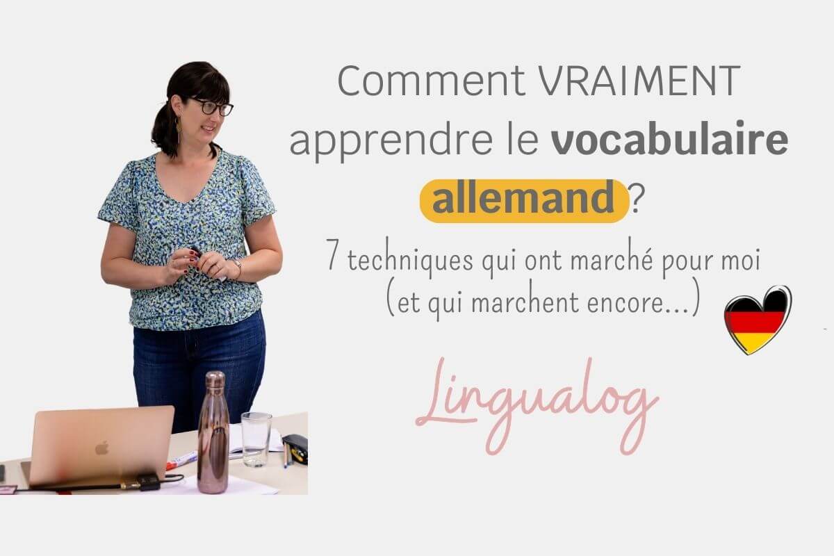 Apprendre le vocabulaire allemand